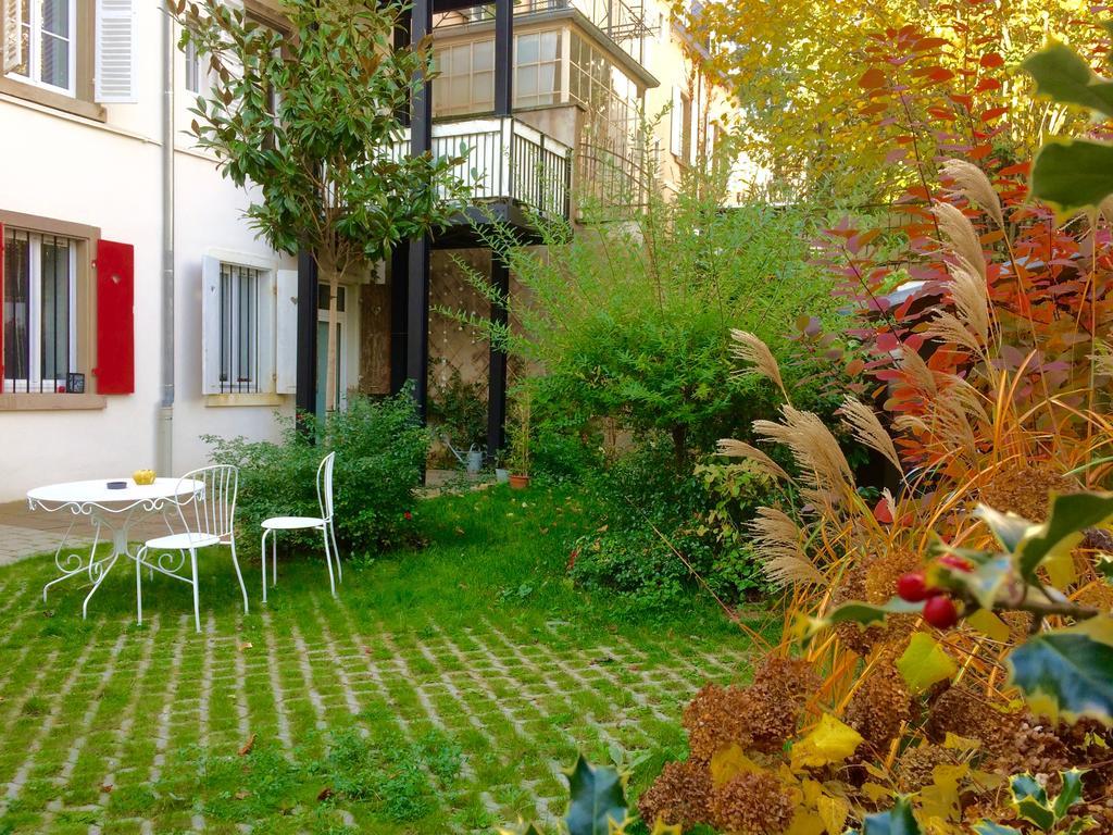 Villa Schiller, 2 Studios Cote Jardin - Quartier Orangerie Strasbourg Bagian luar foto